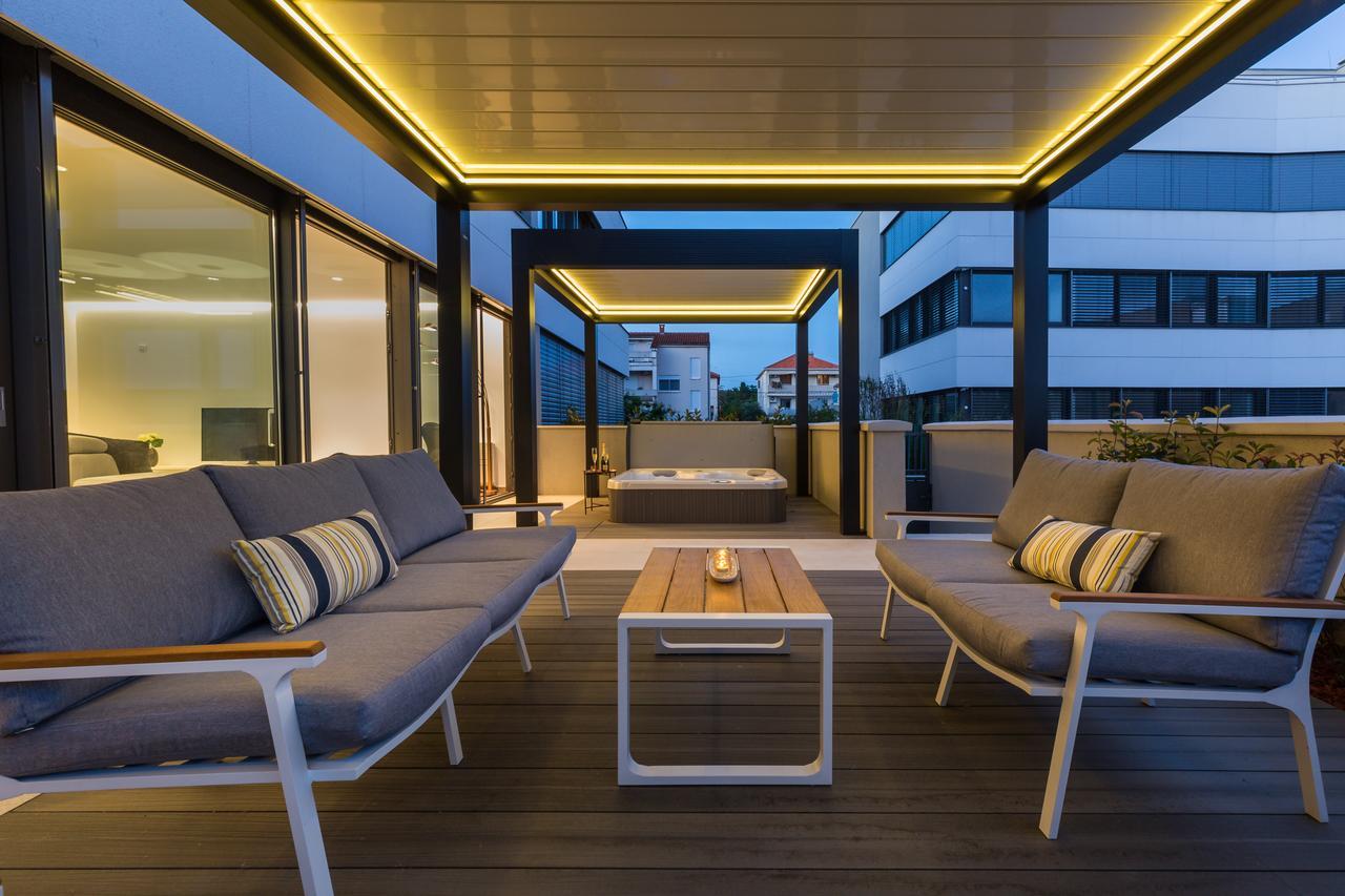 Shell Luxury Residences With Pool And Whirlpool Zadar Luaran gambar