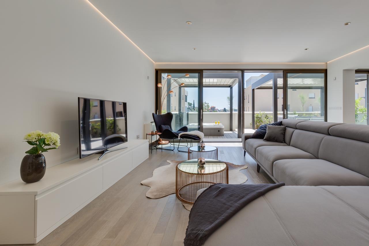 Shell Luxury Residences With Pool And Whirlpool Zadar Luaran gambar