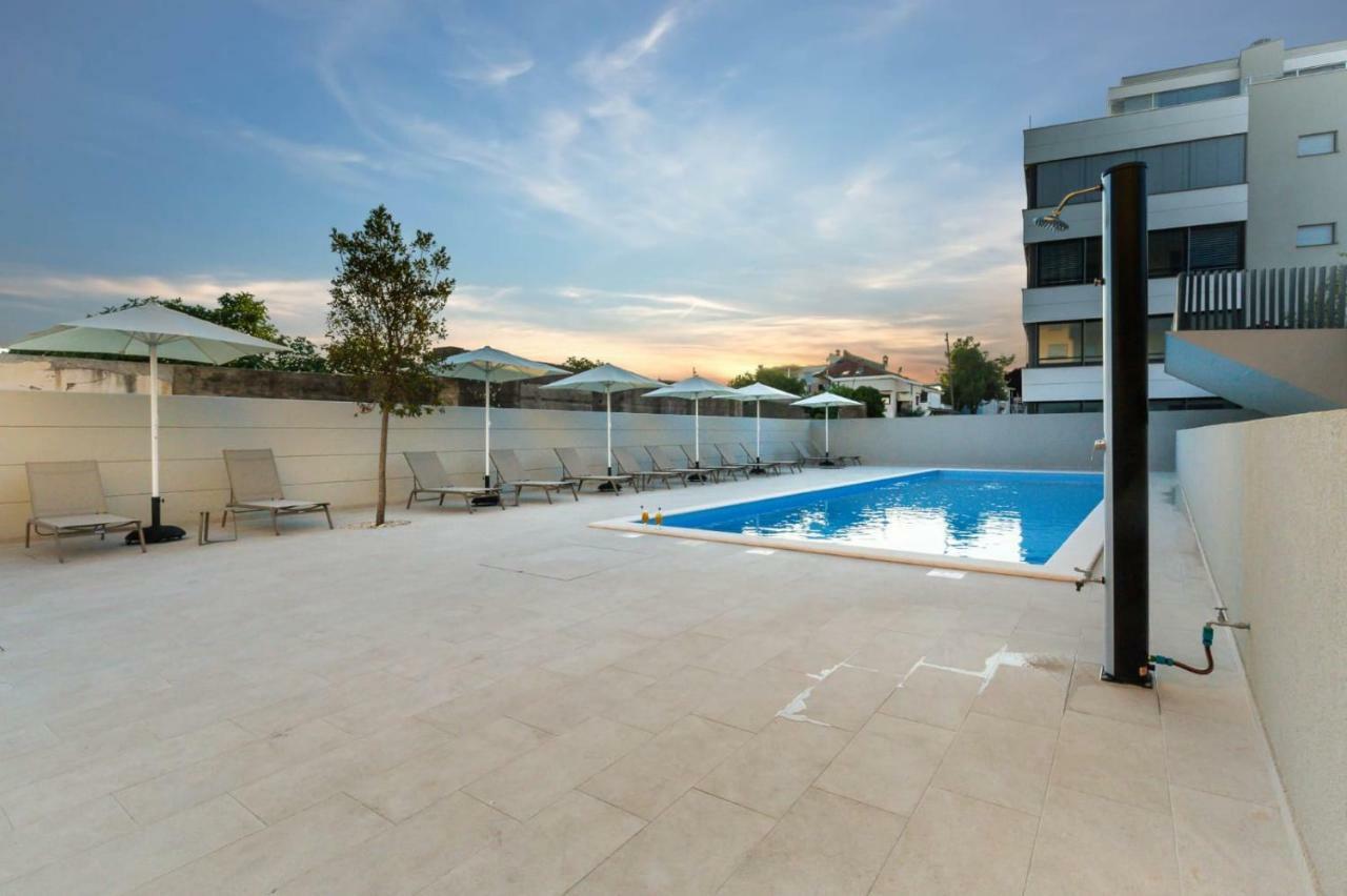 Shell Luxury Residences With Pool And Whirlpool Zadar Luaran gambar