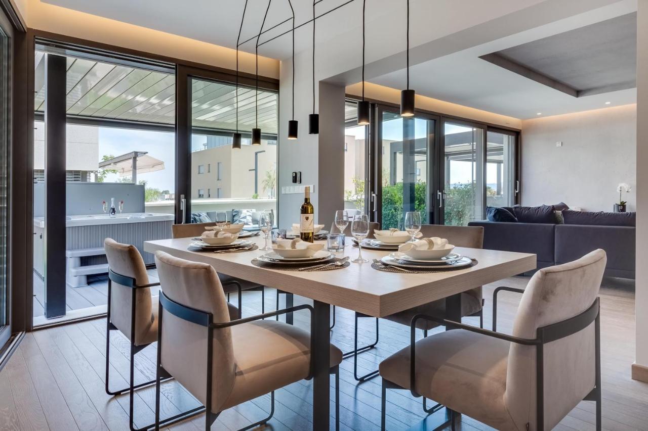 Shell Luxury Residences With Pool And Whirlpool Zadar Luaran gambar